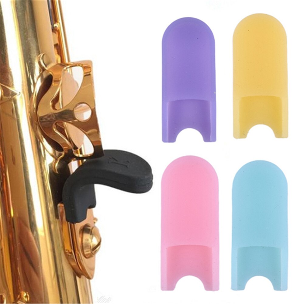 En Caoutchouc Saxophone Repose-Pouce Économiseur Coussin Protège-doigts Confortable Pour Alto Ténor Saxophones Soprano