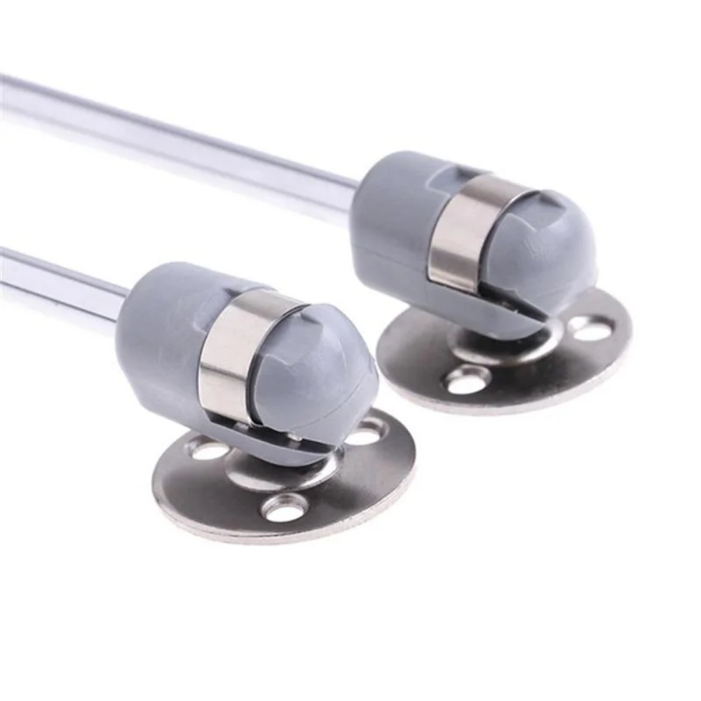 Amortiguadores de Gas para puerta de armario, soporte de tapa de resorte de Gas de 100N/10KG, accesorios de Gas, amortiguadores, bisagra hidráulica para armario de cocina, 2/4 Uds.