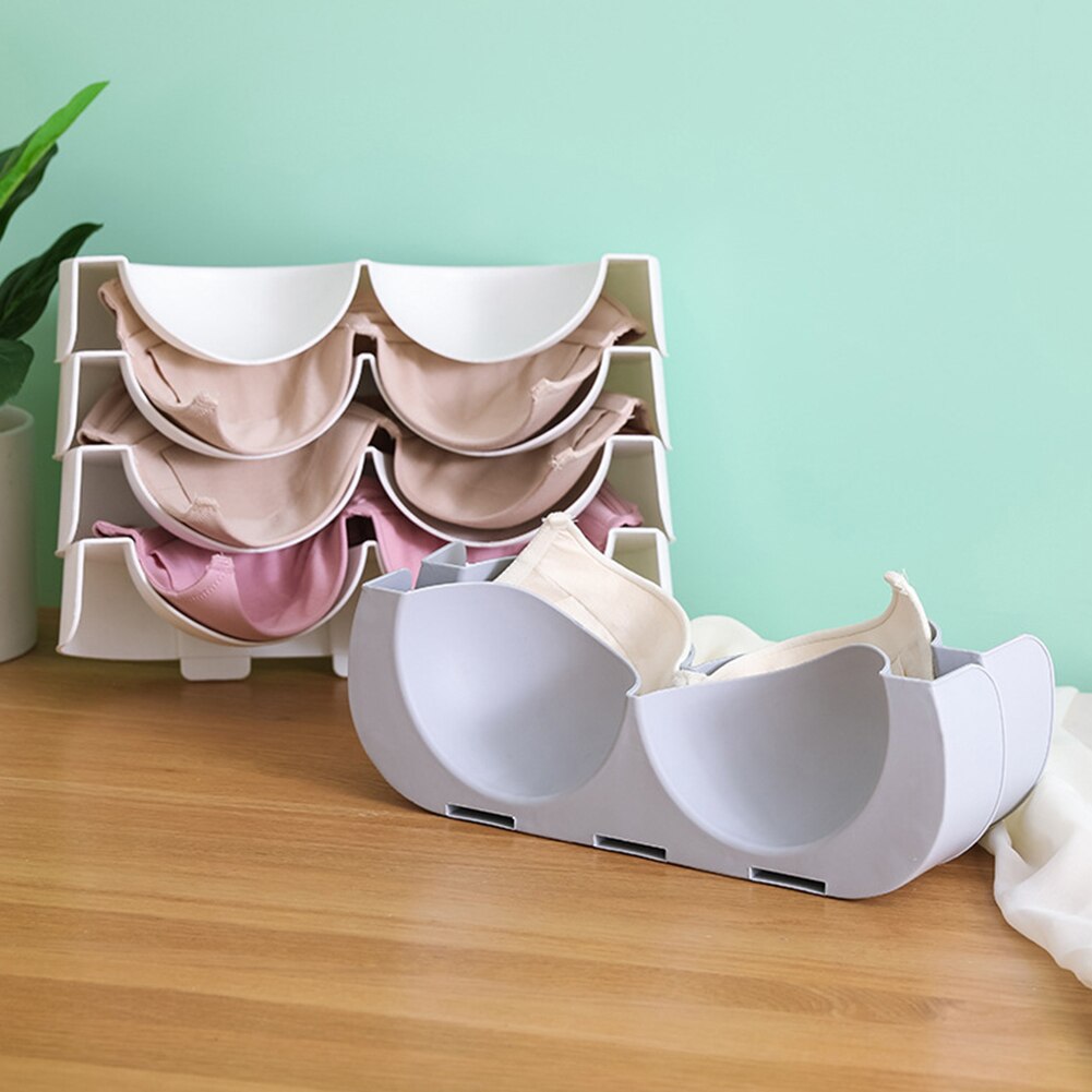 Icke-deformerade plaststrumpor underkläder bh sovsal låda förvaringsbox behållare