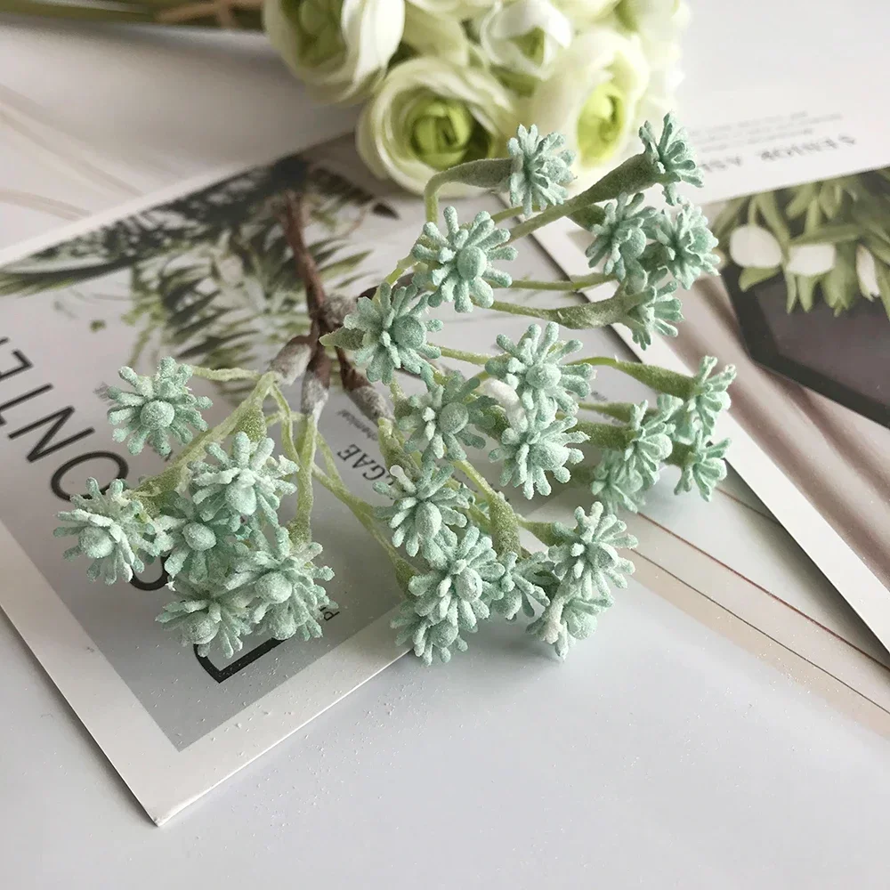 6 stücke/10 stücke Grün Kunststoff kiefer kegel vasen für Heimat Dekor hochzeit dekorative blumen kränze weihnachten Handwerk künstliche pflanzen