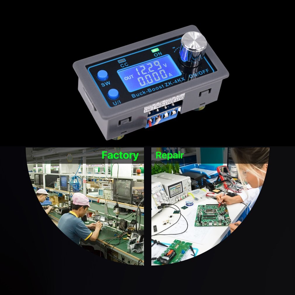 Conversor de impulso buck cc cv 0.5-30v 4a 5v 6v 12v 24v módulo de energia ajustável fonte de alimentação para laboratório regulada