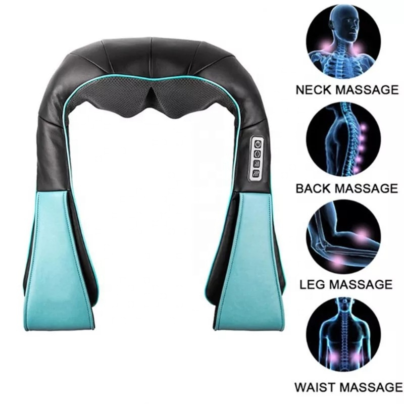 -sell Electric Neck Shoulder and Back Massage Machine Shiatsu Kneading Neck Shoulder Massage Belt