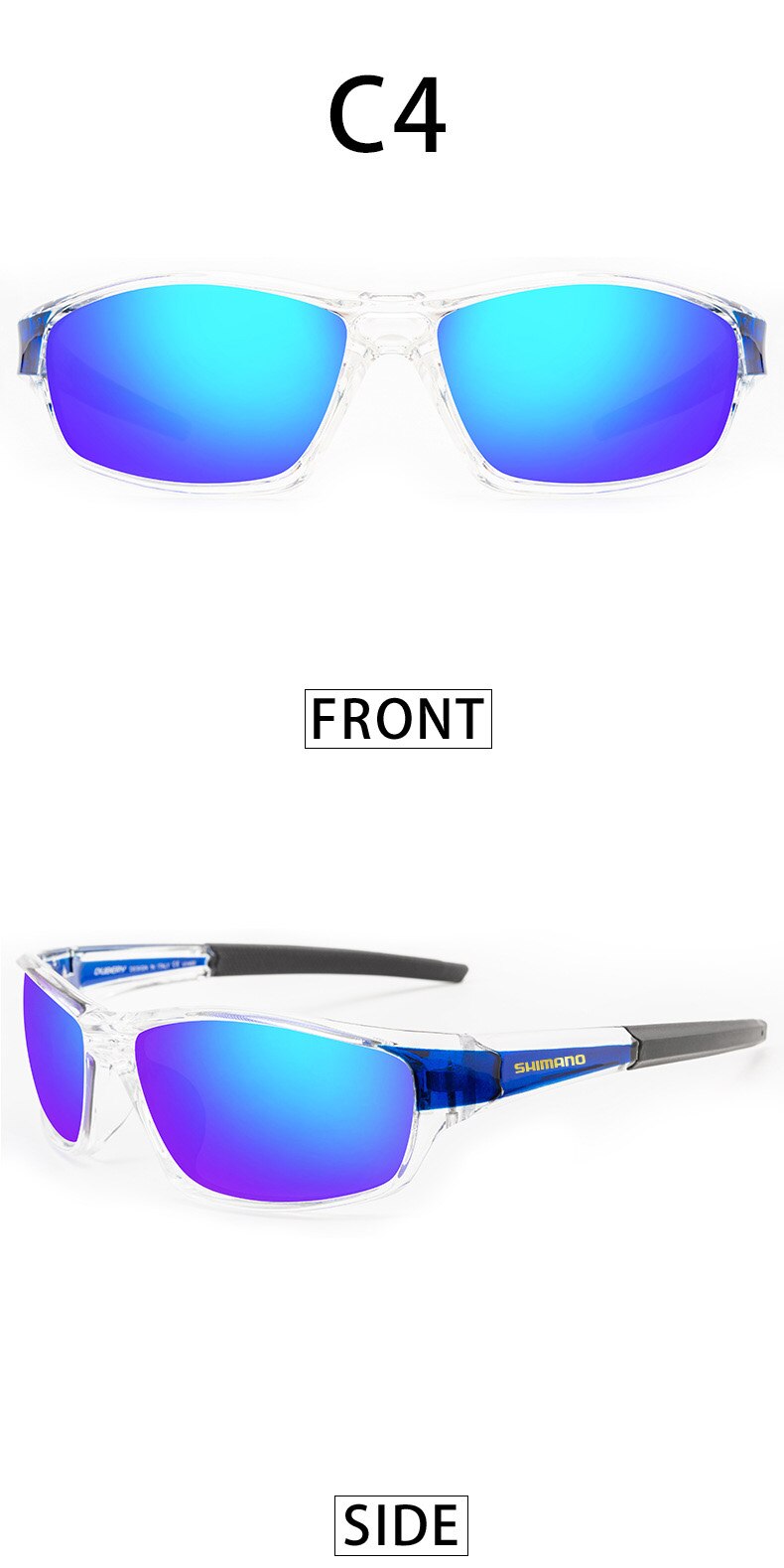 Shimano Vissen Bril Mannen Vrouwen Vissen Zonnebril Bril Camping Wandelen Driving Fietsen Eyewear Sport Zonnebril