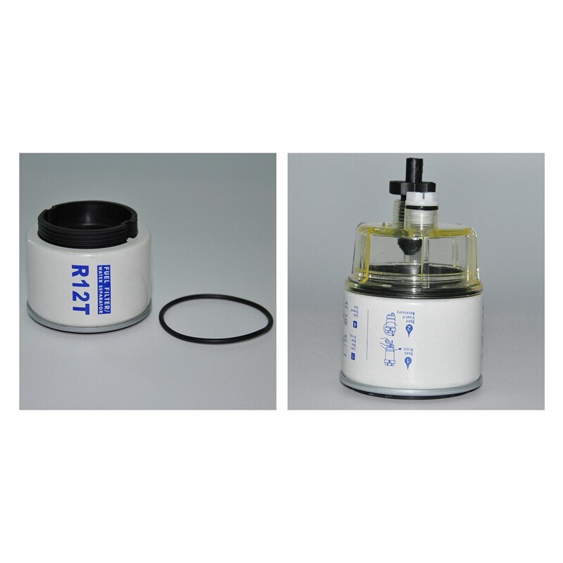 2 Pcs R12T Fuel Filter/Water Separator 120AT NPT Z... – Grandado
