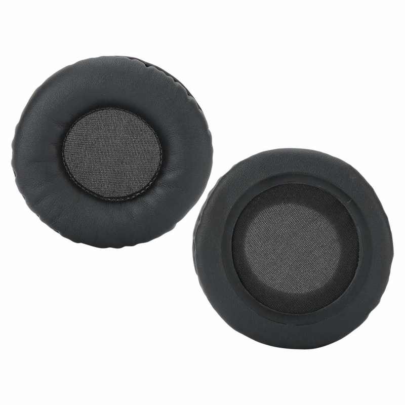 Universal Ear Cushions 75MM Headphone Universal Ear Cushions Replacement Headset Foam Ear Pads Covers Black Ear Cover