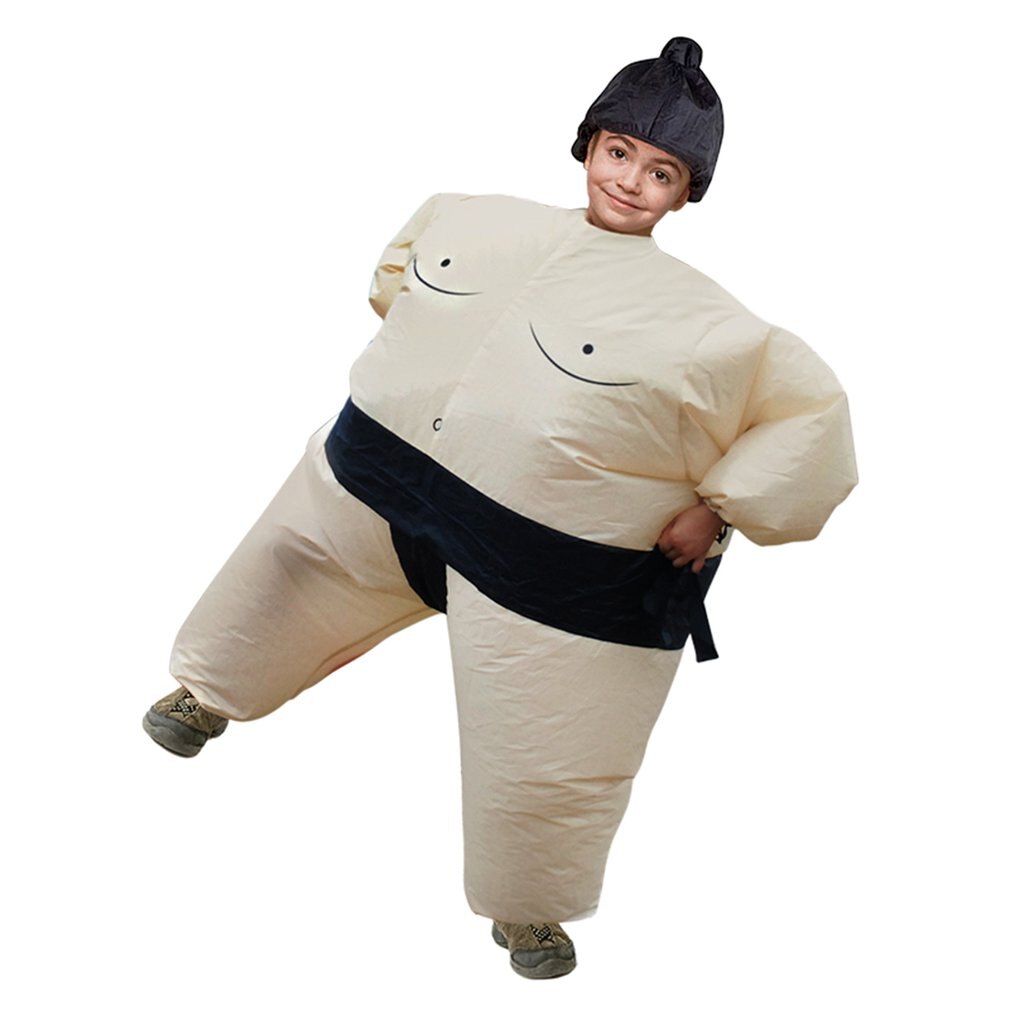 Opblaasbaar sumo kostuum worstelaar halloween kostuum voor volwassenen/kinderen dikke man sumo feest cosplay opblaasbaar kostuum opblaasbaar