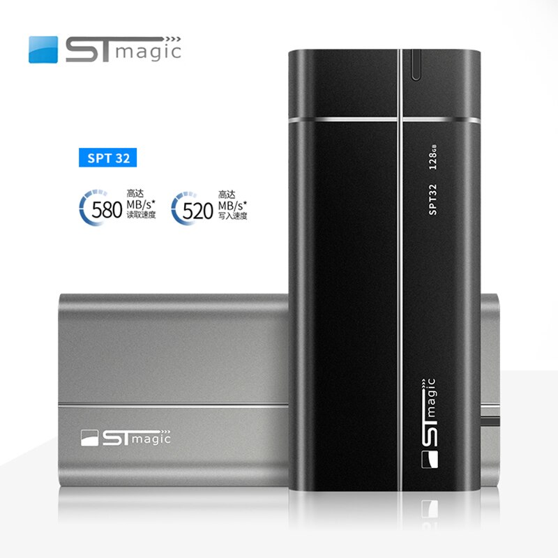 Stmagic External SSD USB3.1 128GB 256GB Portable Solid State Drive HDD 512GB 1TB Type C PSSD M.2 Sata3 hard Disk for pc macbook