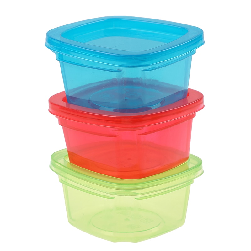 200Ml Babyvoeding Dozen Container Baby Snacks Opslag Dozen Mini Draagbare Scherper Verzegelde Boxborn Baby