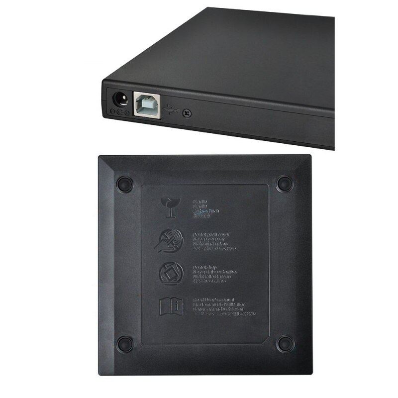 Usb 2.0 Externe CD-RW Brander DVD-R Combo Speler Drive Super Drive Datakabel, power Kabel Voor Apple Mac Macbook Air Pro