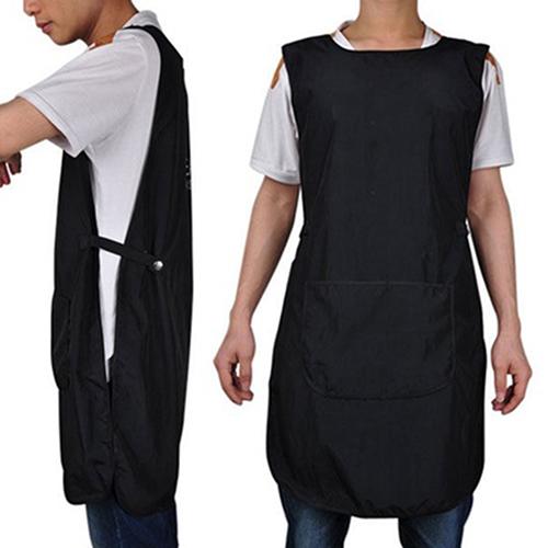 Fram-bak enfärgad salong frisör klippförkläde för frisörer frisör frisör förkläde färgning cape tyg tillbehör