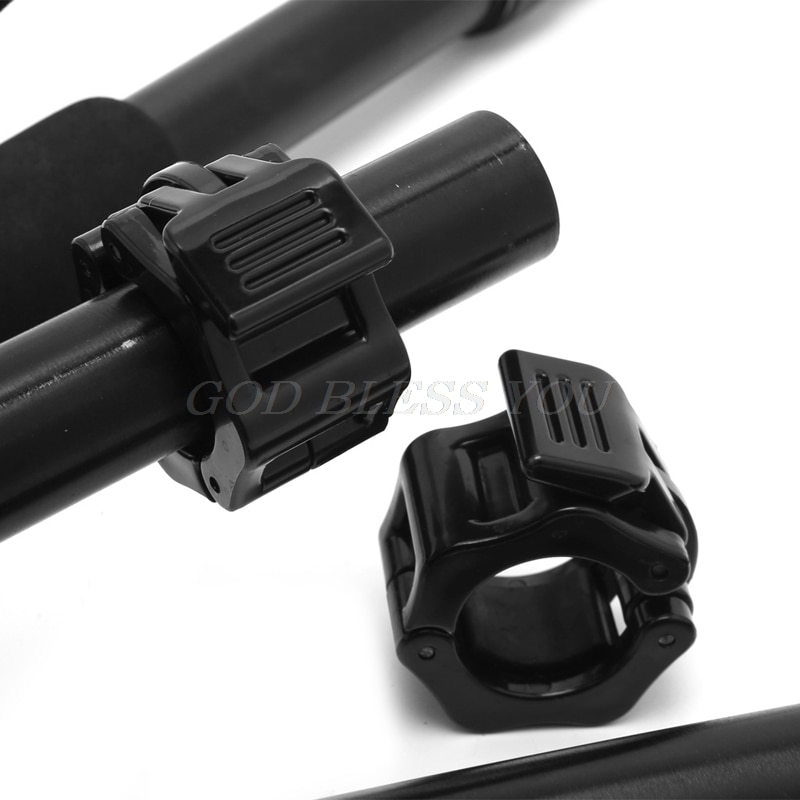 Braçadeiras para gola de barra, 2 peças, clipes para academia, levantamento de peso, treinamento fitness, 25mm/28mm/30mm/50mm envio direto