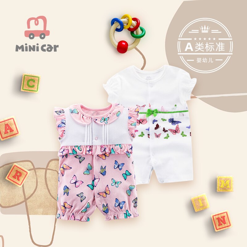 Bebis flicka klänning 2022 sommar söt tecknad baby prinsessa födelsedagsfest tecknad fjäril klänning kostym småbarn bebis barn kostym