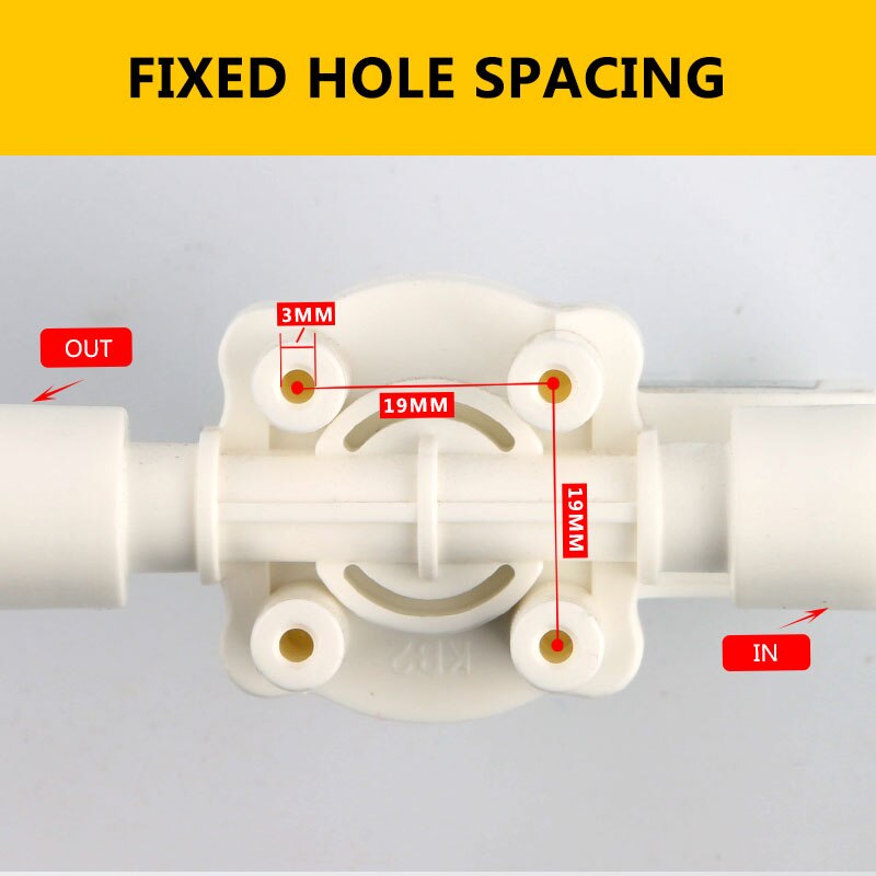 RO Water Purifier Parts High Pressure Valve Switch 1/4 "OD Hose Quick Connection Reverse Osmosis System CNKB-HPS-2 Accessories