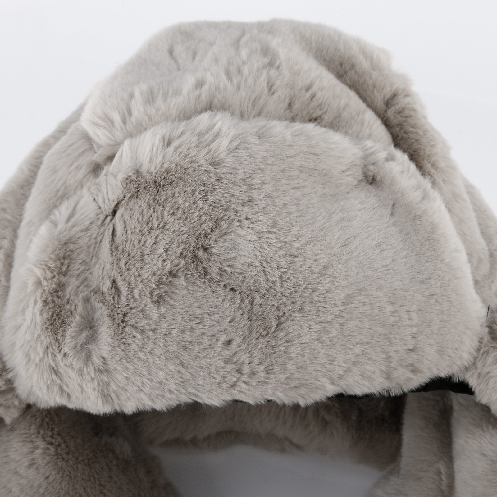 Gorros con pelo de estilo aviador para mujer, gorro de invierno, grueso, cálido, sólido, suave, a prueba de viento, con solapa en la oreja, de princesa Ushanka,