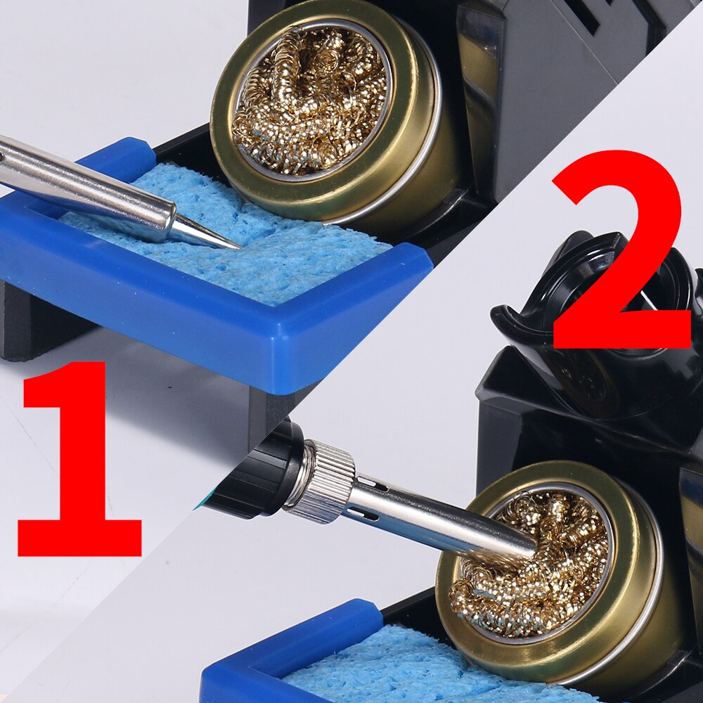 Silverflo Soldering Iron holder Electric Solder Iron Stand With Cleaning Sponge and Mental Cleaning Ball Welding Accessories