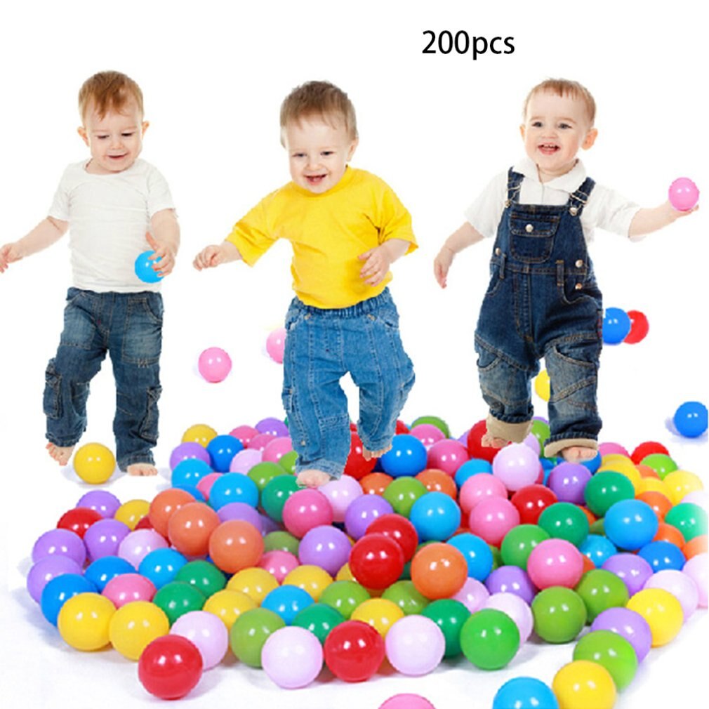 Kinderen Speelgoed Dikke Plastic Bal Golf Bal Milieubescherming Speelgoed Mariene Bal 5.5Cm-25 Mesh Bag