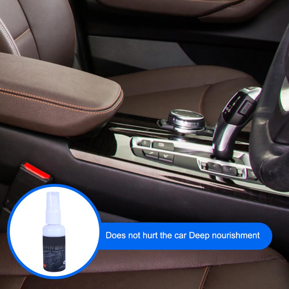 30ml interieur kunststof kunststof onderdelen wax herprofileringsmiddel vernieuwd kunststof herstel onderhoudsmiddel