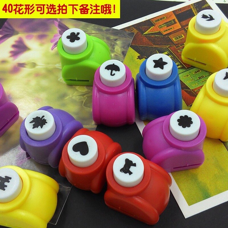 Mini Scrapbook Punches Handmade Cutter Card Craft Calico Printing DIY Flower Paper Craft Punch Hole Puncher Shape