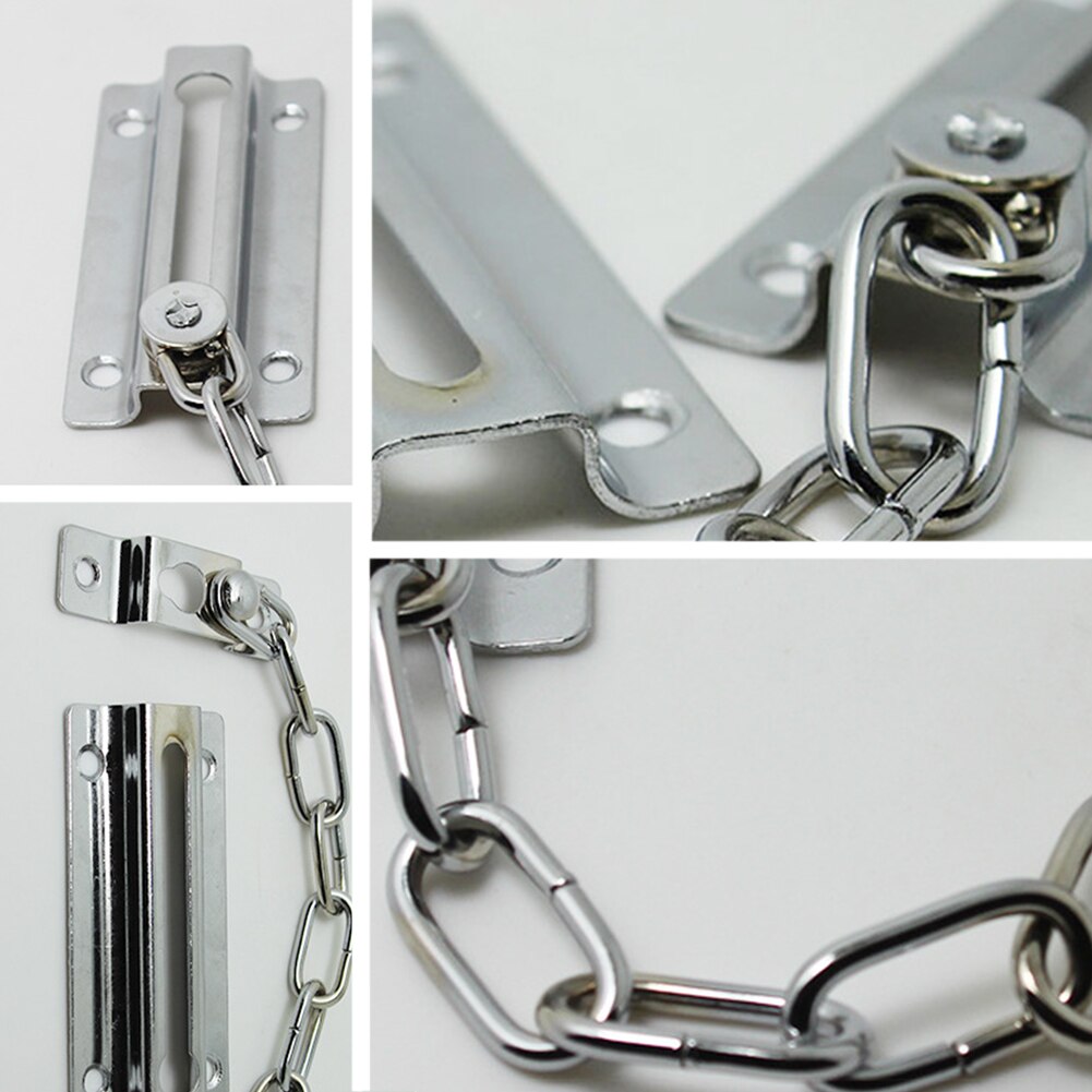 Safety Door Bolt Sliding Office Security Guard Catch Locks Door Chain