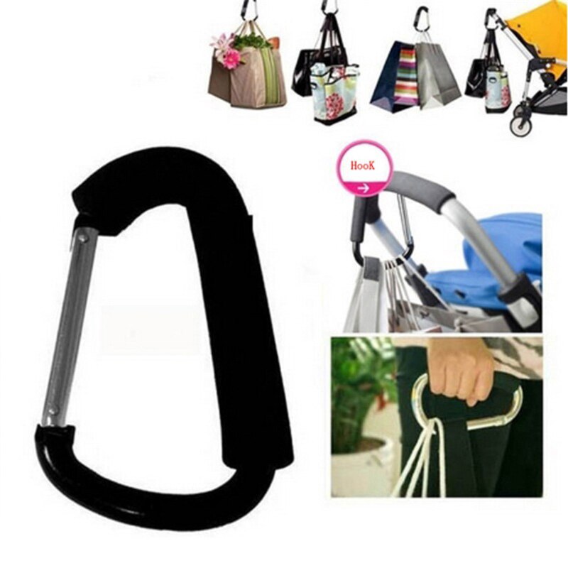 Accessori per passeggino multifunzione Gancio per passeggino Organizzatore Ganci per la spesa Gancio per carrozzina per accessori per maniglia per auto per bambini
