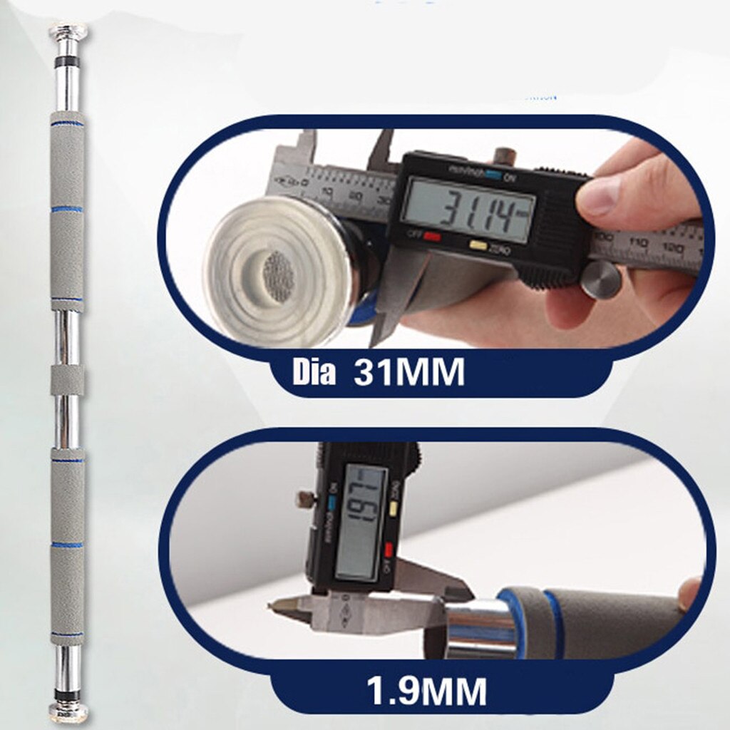 Multipurpose Door Horizontal Bars Steel Adjustable Home Gym Workout Pull Up Multipurpose Doorway Pull-up Equipments