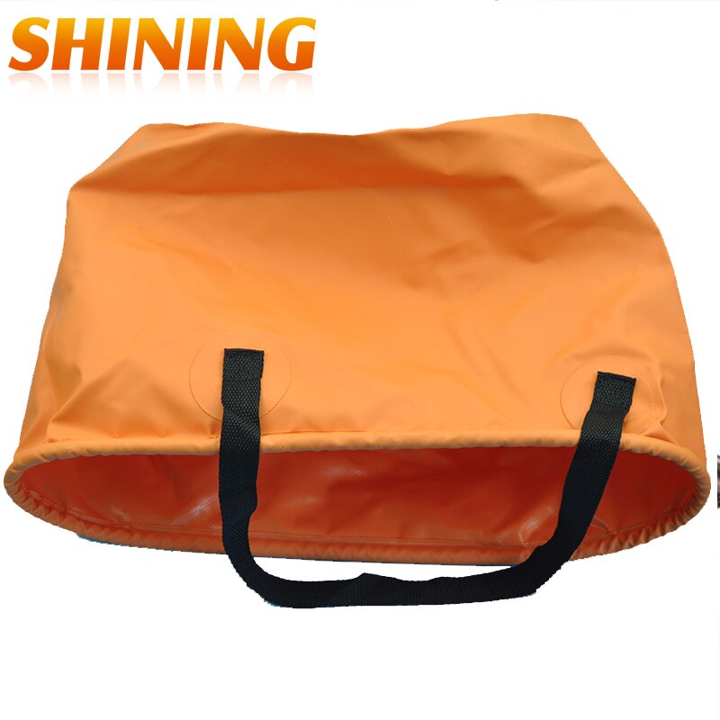 Seau à eau pliable multifonctionnel de 22l, lavage de voiture, de Camping en plein air, seau souple pliable pour la pêche