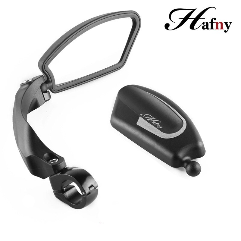 Hafny Verstelbare 22Mm Stuur Scooter Bike Spiegel Rvs Lens Fiets Bar End Fiets Achteruitkijkspiegel Blast-slip