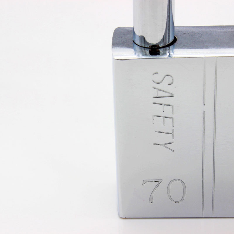 Door Padlock Stainless Steel Anti-Theft Lock Waterproof Rust-Proof Tamper-Proof Lock Home Small Dormitory Long Beam Lock