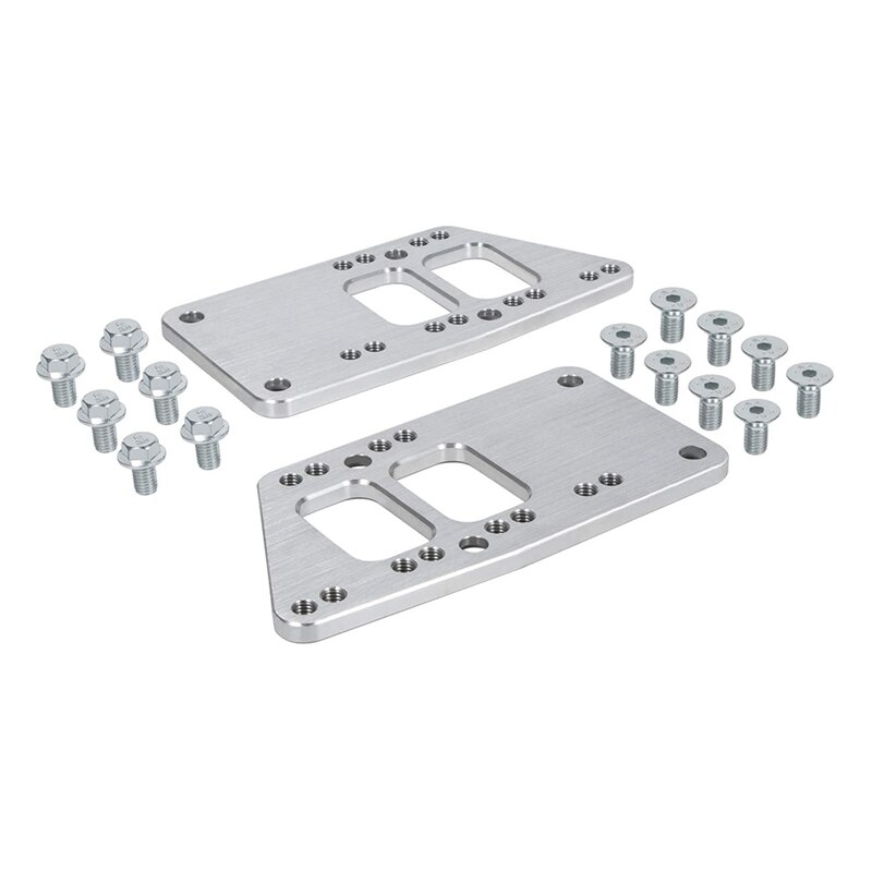 Swap Motor Mounts Adapter Plates for LS Conversion Adjustable Universal Swap Bracket for LS1 LS3 LS2 LQ4 LQ9 LS6 551628