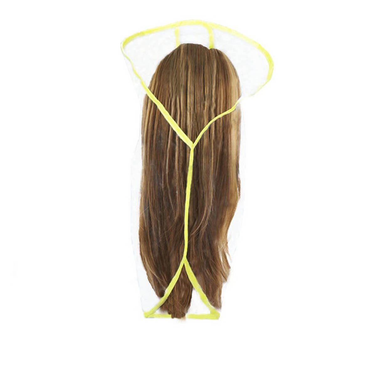 Hair Shampoo Funnel Transparent Plastic Baked Oil Hair Care Hood for Home Hair Salon