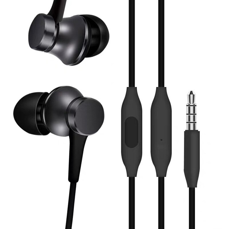 Originele Xiaomi Piston 3 Headset Mi Verse Usb Type-C 3.5Mm In-Ear Oortelefoon Met Microfoon Voor samsung Xiaomi Mi 6/8 Huawei Oortelefoon