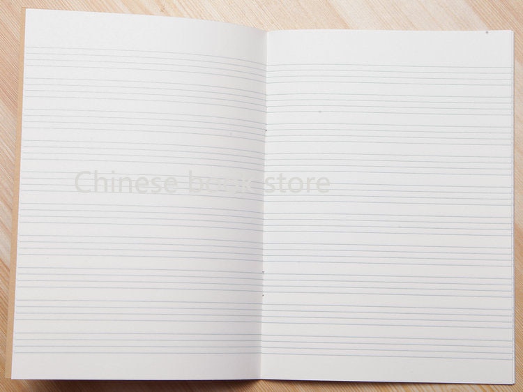 Chinese character exercise books Chinese grid square workbooks Chinese composition practicebook English workbooks ,set of 5