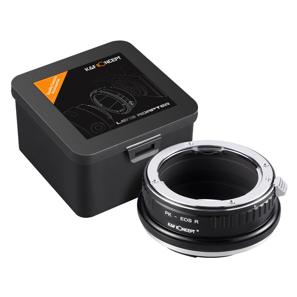 K & F Concept Lens Mount Adapter Voor Pentax Pk Lens Canon Eos R Camera Body