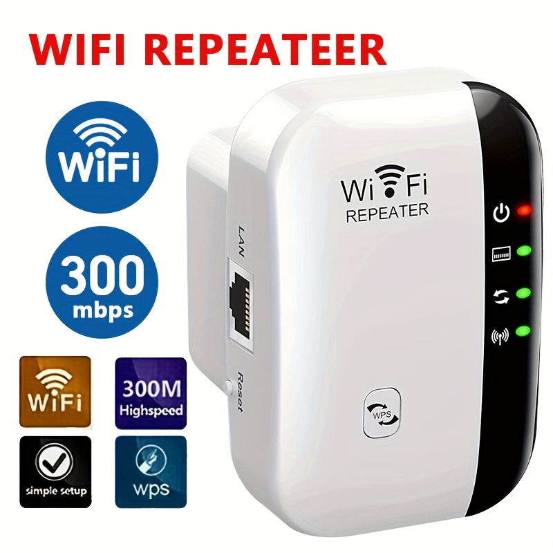 WIFI Extension Enhancer Internet Enhancer Repeater met Ethernet-poort wifi-signaalversterker Draadloze signaalverlengingsrouter