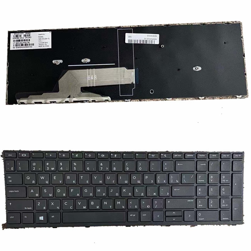 Russische Laptop Toetsenbord Voor Hp Probook 450 G5 455 G5 470 G5 Ru Toetsenbord