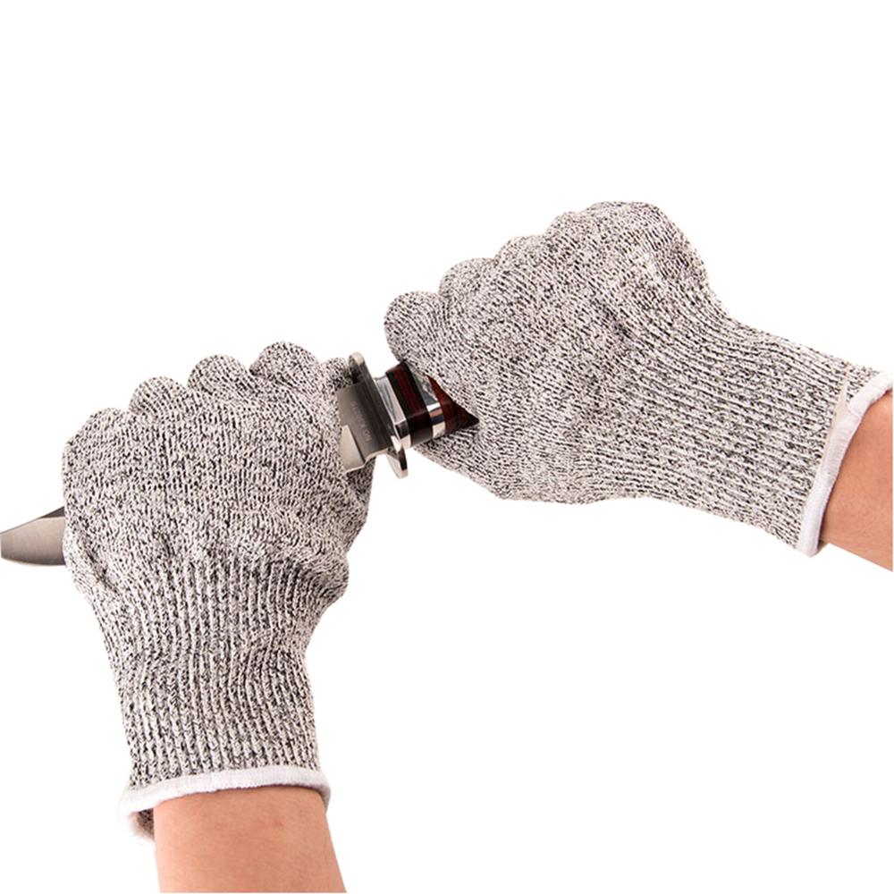 1Pcs Anti-cut Gloves Safety Cut Proof Stab Resistant Stainless Steel Wire Metal Mesh Kitchen Butcher Cut-Resistant Safety Gloves