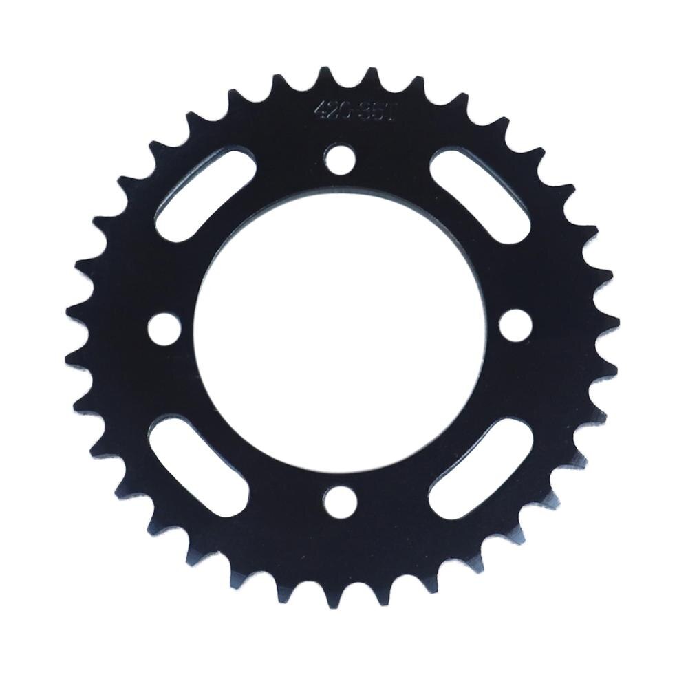 For 110cc 125cc 140cc Dirt Pit Bike 420 Chains 35 tooth 35T Motorcycle Chain Sprockets Rear Back Sprocket Cog