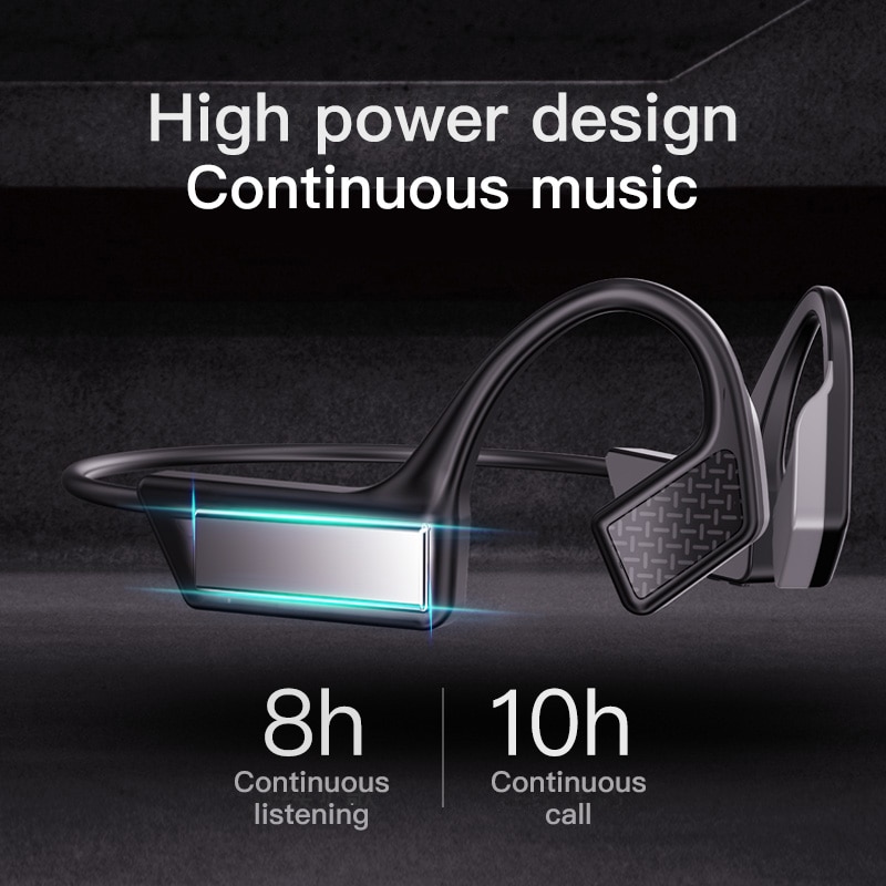 Briame TWS 5.0 Bluetooth 9D Stereo Earphone Wireless Headphones Bone conduction Earphones Sport Headphones Headsets With Mic