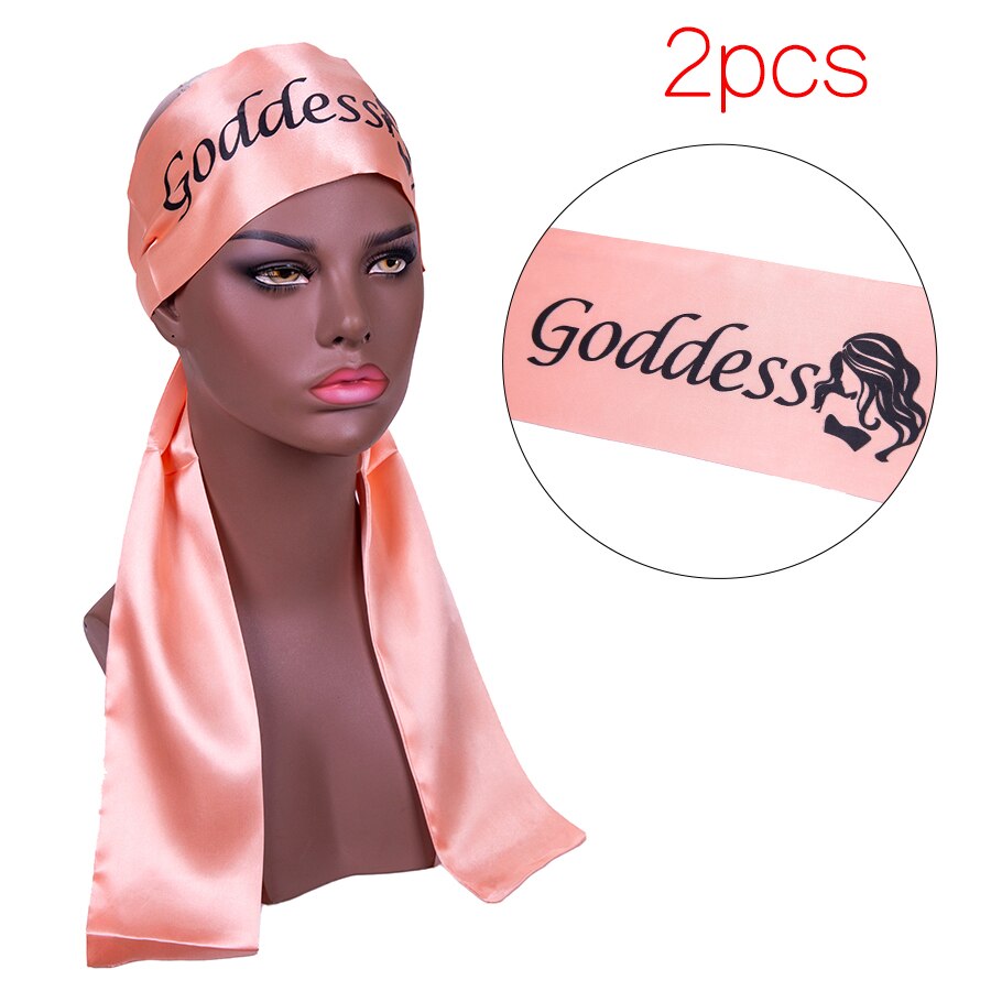 Alileader billig silke sateng kant skjerf sateng kant hodebånd for parykker sateng kant legging skjerf hair extensions wraps hodebånd