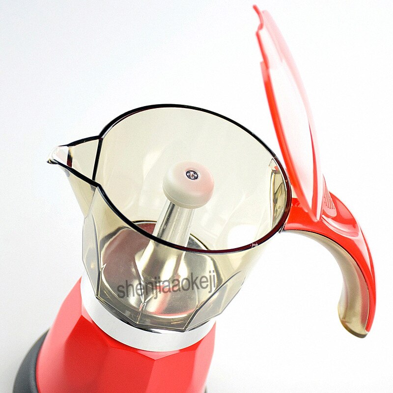 1pc Electrical Espresso Moka Pot Coffee Percolators Italian Mocha Maker Home Coffee pot for 6 people 220-240v 480w