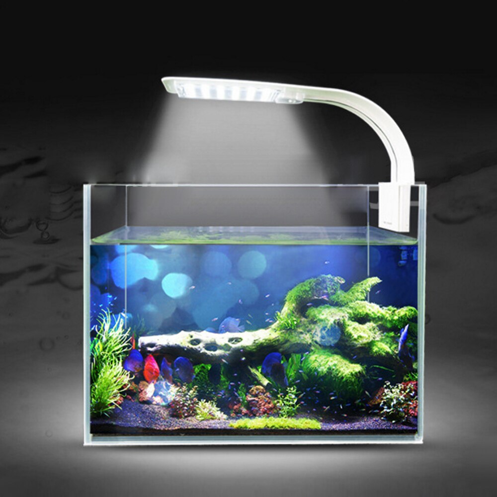 Aquarium Licht Voor Aquarium Geplant Aquarium 10W LED Licht Voor Aquarium LED Verlichting Anti-Fog Clip- op Luces Verlichting Lantaarn Lamp