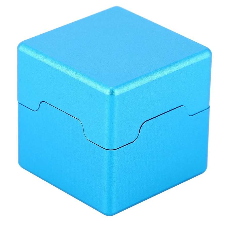 Draagbare aluminium tip krijt biljart pool krijt draagtas duurzaam: Blauw