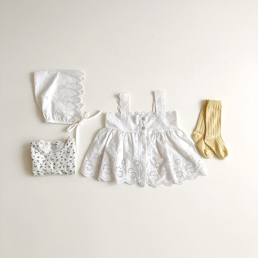 Milancel Baby Kleding Katoen Hemdje En Bloemen Body Koreaanse Baby Meisjes Kleding