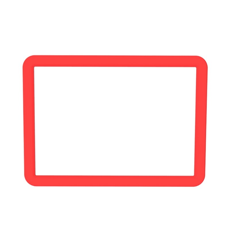 Funda a prueba de grilletes adecuada para Magic Trackpad, cubierta de silicona táctil para Magic Trackpad2, carcasa protectora de segunda generación: Red