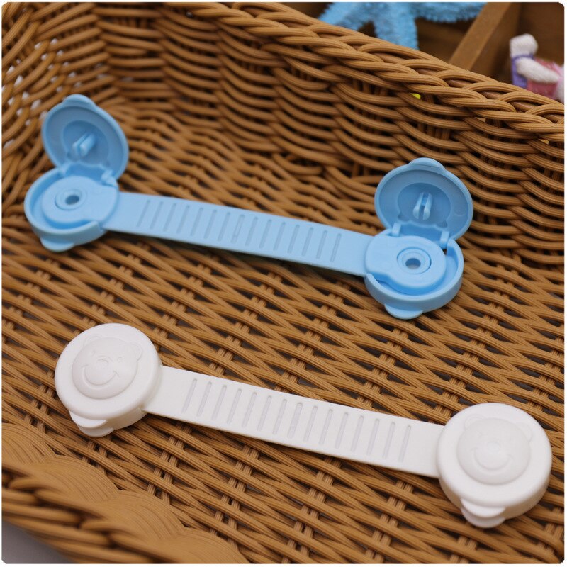 Plastic Kind Ladeblokkering Kids Veiligheid Sloten Baby Bescherming Venster Koelkast Kasten Wc Hangslot Deur Vergrendelingen