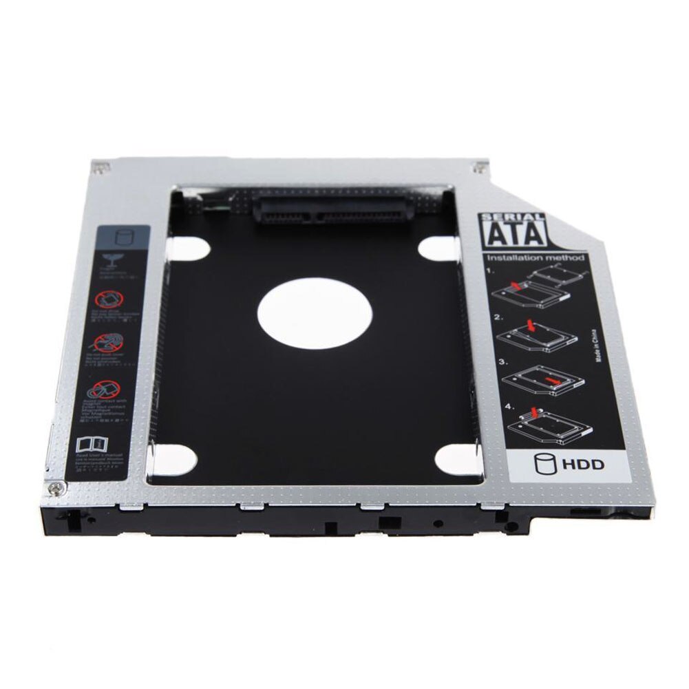 9.5mm/12.7mm SATA HDD SSD Hard Drive CD-ROM Bracket Caddy Bay for MacBook Windows