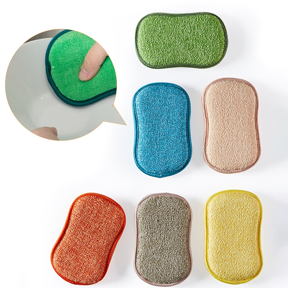 10pcs Magic Sponge Kitchen Household Cleaning Sponge Scrubber Sponges for Dishwashing Bathroom Accessories