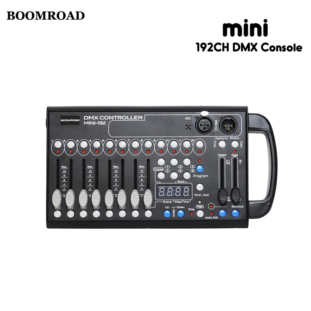 192ch Dmx Controller Handvat Sound Control Led Console Voor Rookmachine Podium Verlichting Effect Toont Disco Licht Restaurant Menu