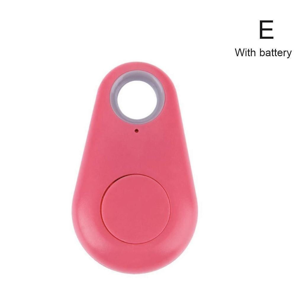 Mini Anti Lost Alarm Wallet KeyFinder Smart Tag Bluetooth ITag Key Tracer Locator Finder Dog Tracker GPS Child Keychain Pet R6T4: pink