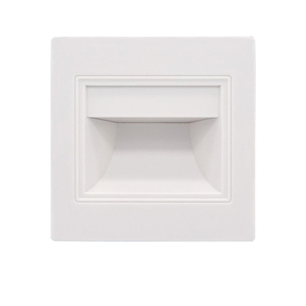10pcs/lot 86 type 1.5W Modern Recessed Led Stair Light night led Foot light wall lamp led Step ladder Lights 110V 220V: White / Cool White(5500-7000K)